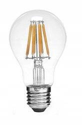Żarówka LED Filament E27 ozdobna  12W  barwa biała zimna Edison